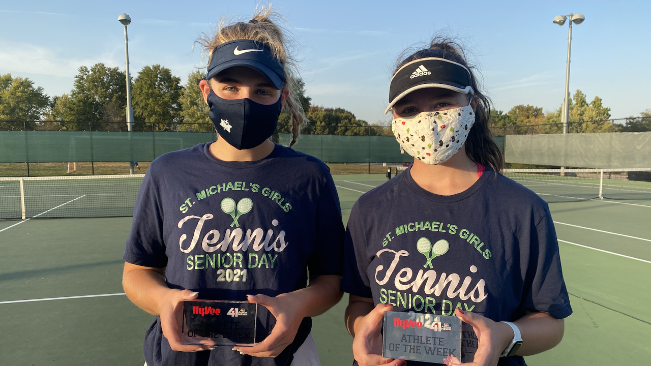 Athlete of Week First St. Michael SR reaches tennis tourney